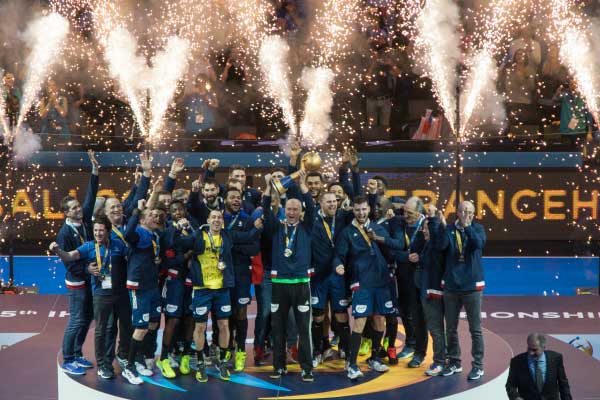 Coupe du monde de handball 2017: equipe de France victorieuse